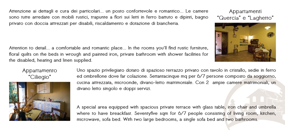 La Tenuta dei Ricordi: Brochure
