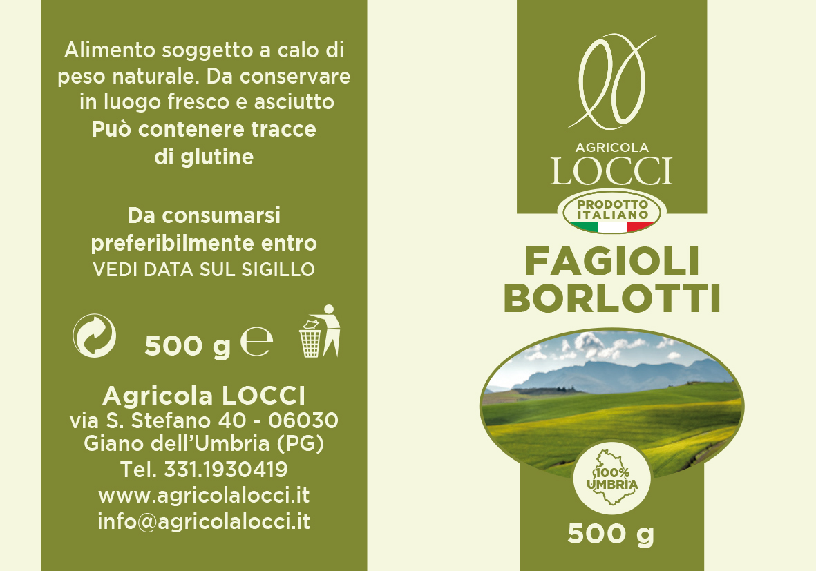 Agricola Locci: Etichette Borlotti