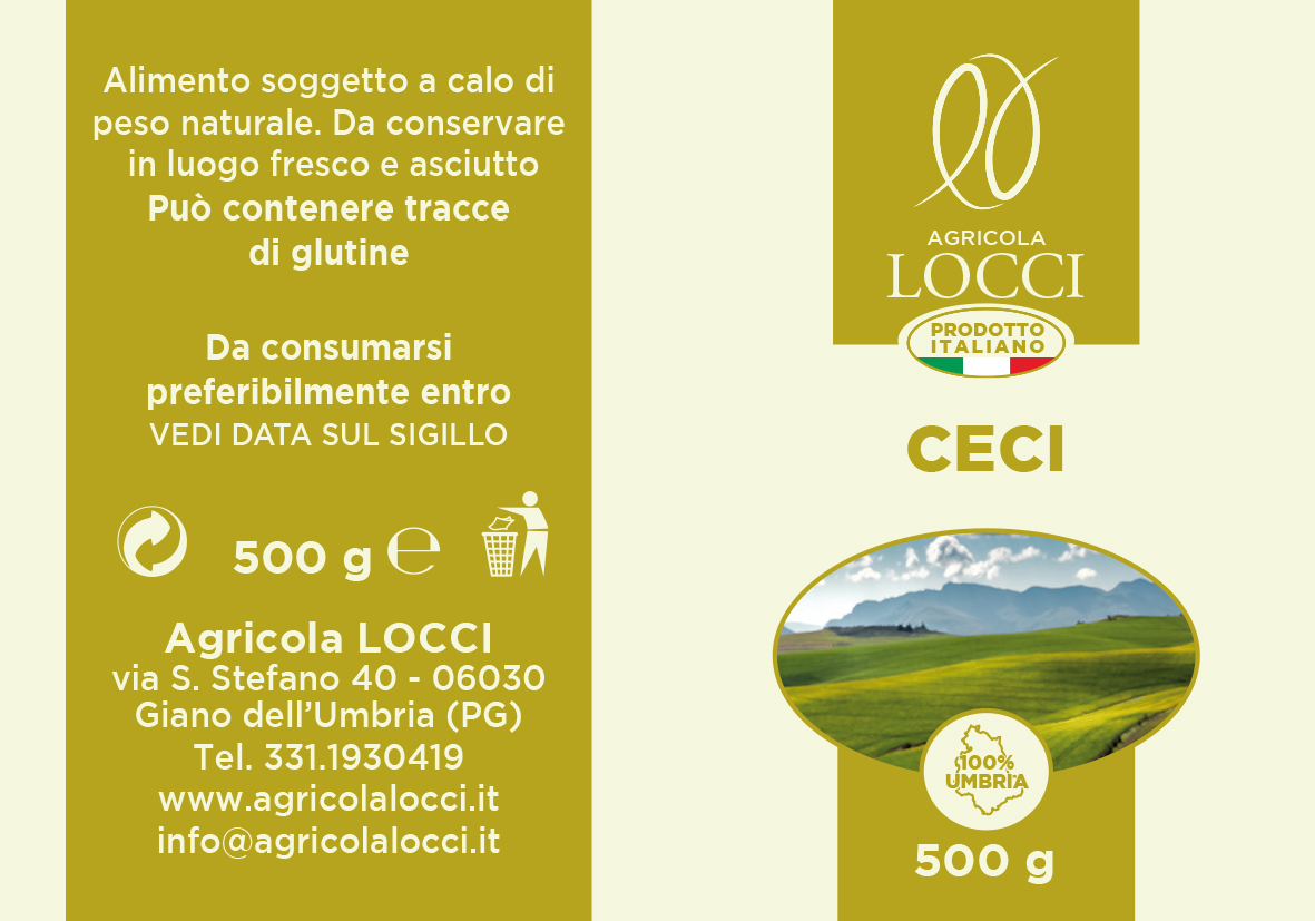 Agricola Locci: Etichette Ceci