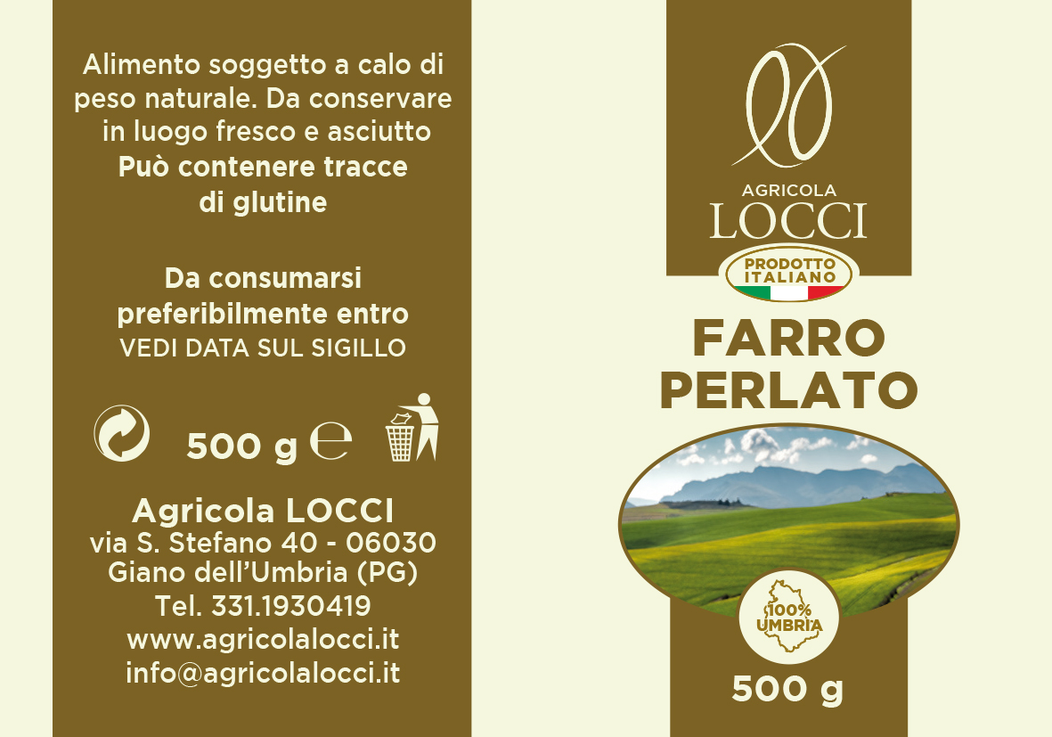 Agricola Locci: Etichette Farro