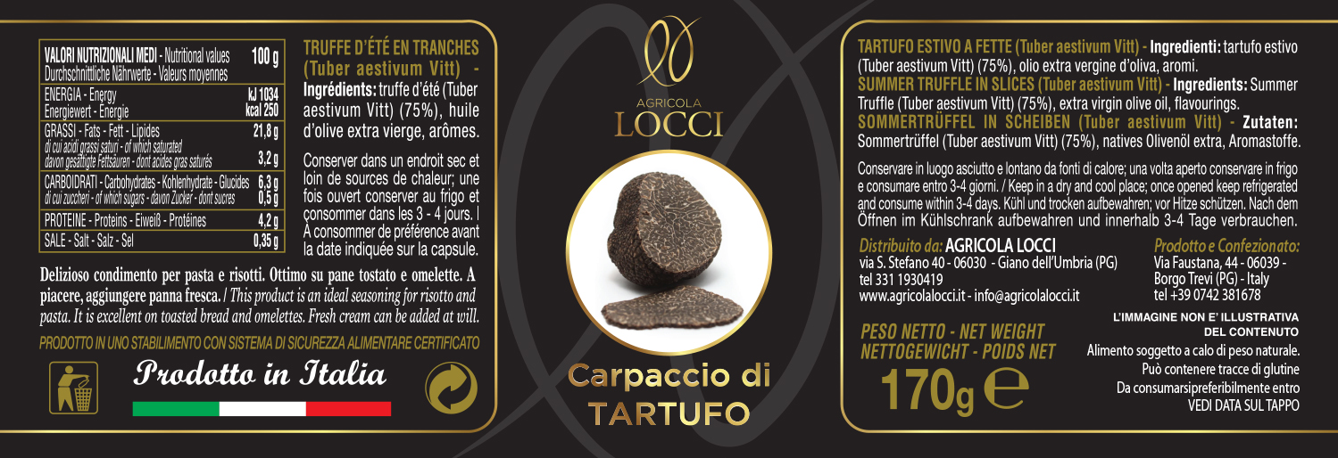 Agricola Locci: Etichette Tartufo